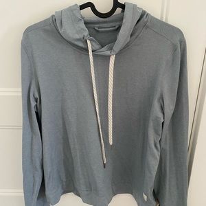 Vuori Halo Essential Hoodie, Blue. XS.